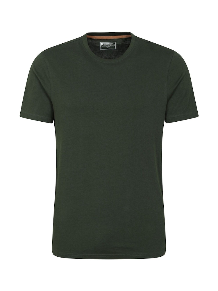 Mountain Warehouse Green Mens Flint Crew Neck T-Shirt Multipack - Image 2 of 8