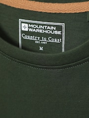 Mountain Warehouse Green Mens Flint Crew Neck T-Shirt Multipack - Image 5 of 8