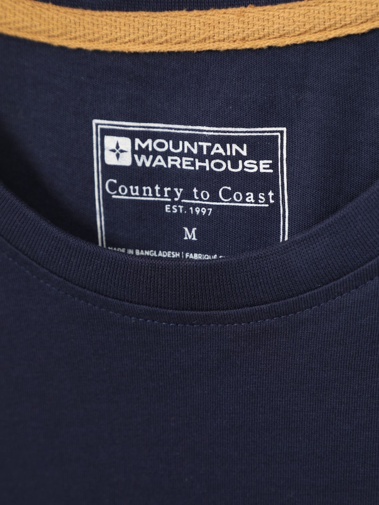 Mountain Warehouse Green Mens Flint Crew Neck T-Shirt Multipack - Image 8 of 8