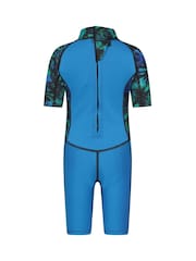 Mountain Warehouse Green Kids Printed Shorty Wetsuit - Image 3 of 6