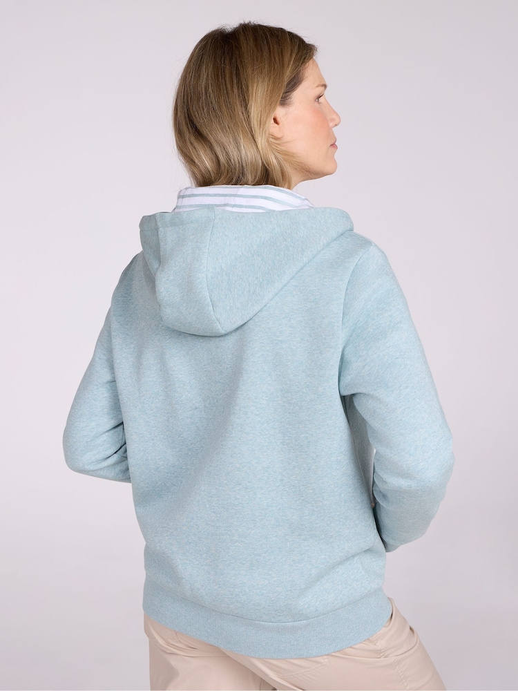 Mountain Warehouse Green Womens Penzance Zip-Through Hoodie with UV Max Protection - Image 2 of 9