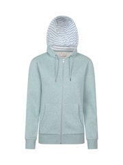 Mountain Warehouse Green Womens Penzance Zip-Through Hoodie with UV Max Protection - Image 5 of 9