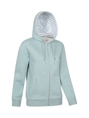 Mountain Warehouse Green Womens Penzance Zip-Through Hoodie with UV Max Protection - Image 6 of 9