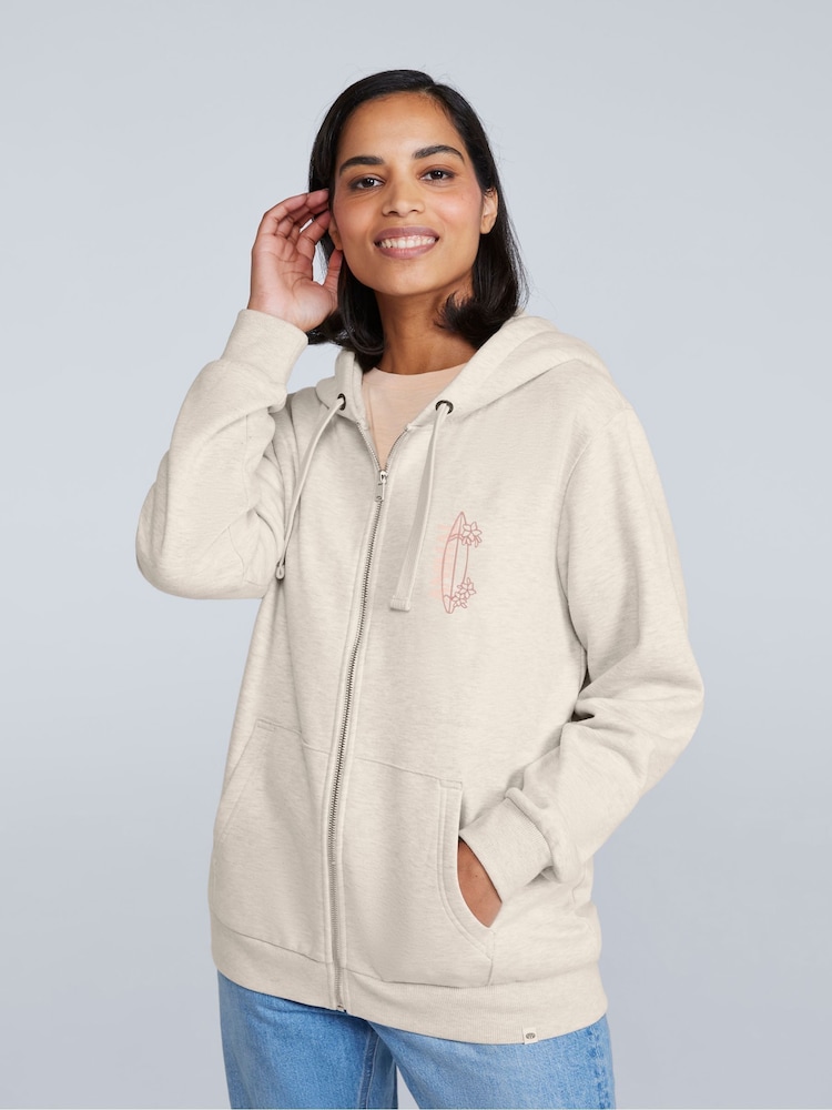 Animal Cream Womens Maya Full-Zip Hoodie - Image 1 of 4