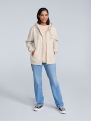 Animal Cream Womens Maya Full-Zip Hoodie - Image 3 of 4
