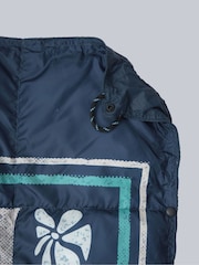 Animal Blue Printed Packaway Quilted Blanket - Image 4 of 6