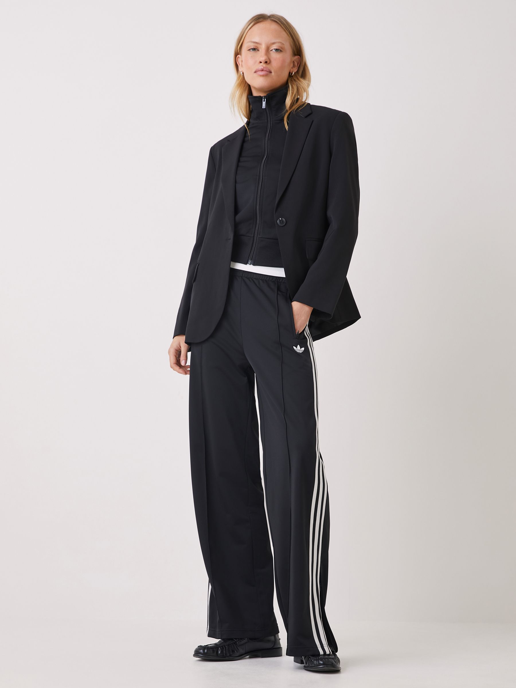 Buy adidas Originals Black Firebird Loose Trousers from Next USA