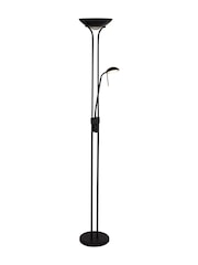 Searchlight Matt Black Carina  Sol LED Dimmable Mother  Child Floor Lamp - Image 4 of 4