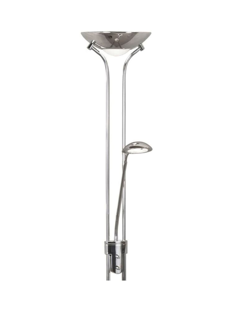 Searchlight Chrome Carina  Sol LED Dimmable Mother  Child Floor Lamp - Image 4 of 4