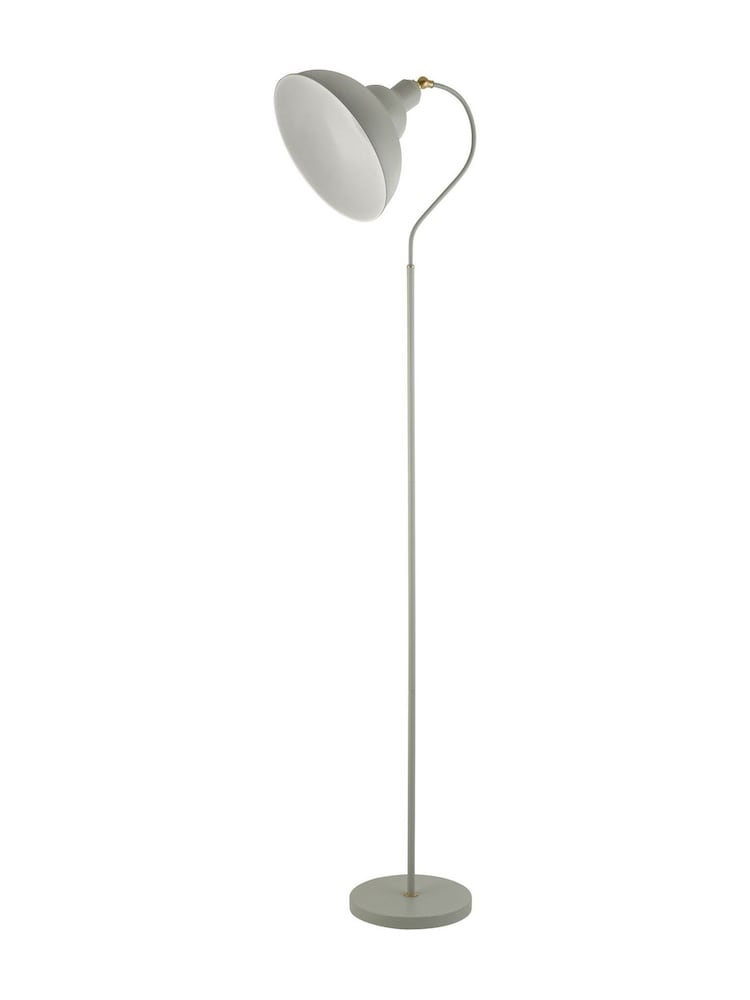 Searchlight Taupe Lumen Sphere Arch Floor Lamp - Image 4 of 4