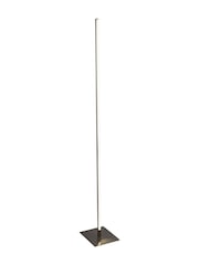 Searchlight Satin Silver and White Trionna Floor Lamp - Image 4 of 4