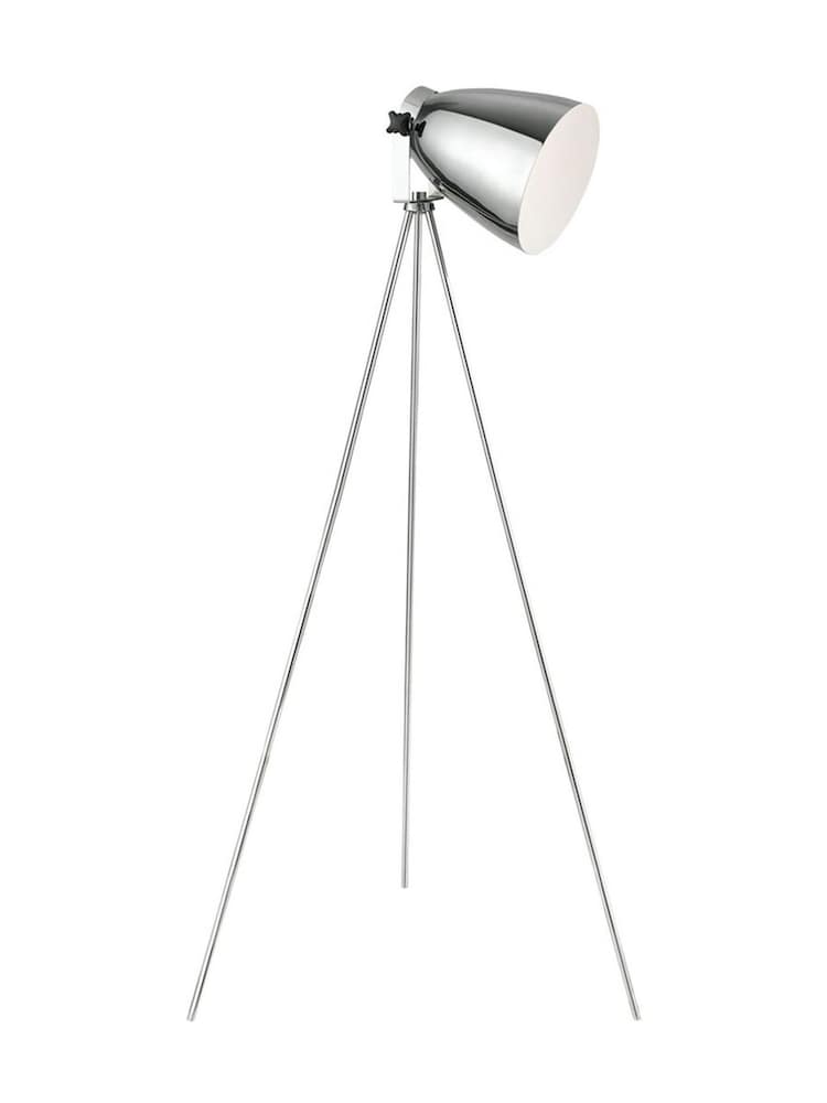 Searchlight Chrome Maestro Study Floor Lamp - Image 2 of 3