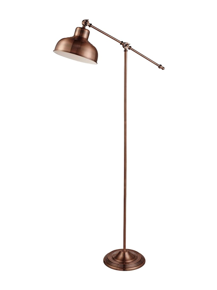 Searchlight Antique Copper Smithy Floor Lamp - Image 2 of 3