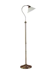 Searchlight Antique Brass Marlowe Adjustable Floor Lamp - Image 2 of 3