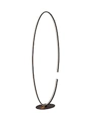 Searchlight Sand Black and White Loopy Dot Led Floor Lamp - Image 2 of 4