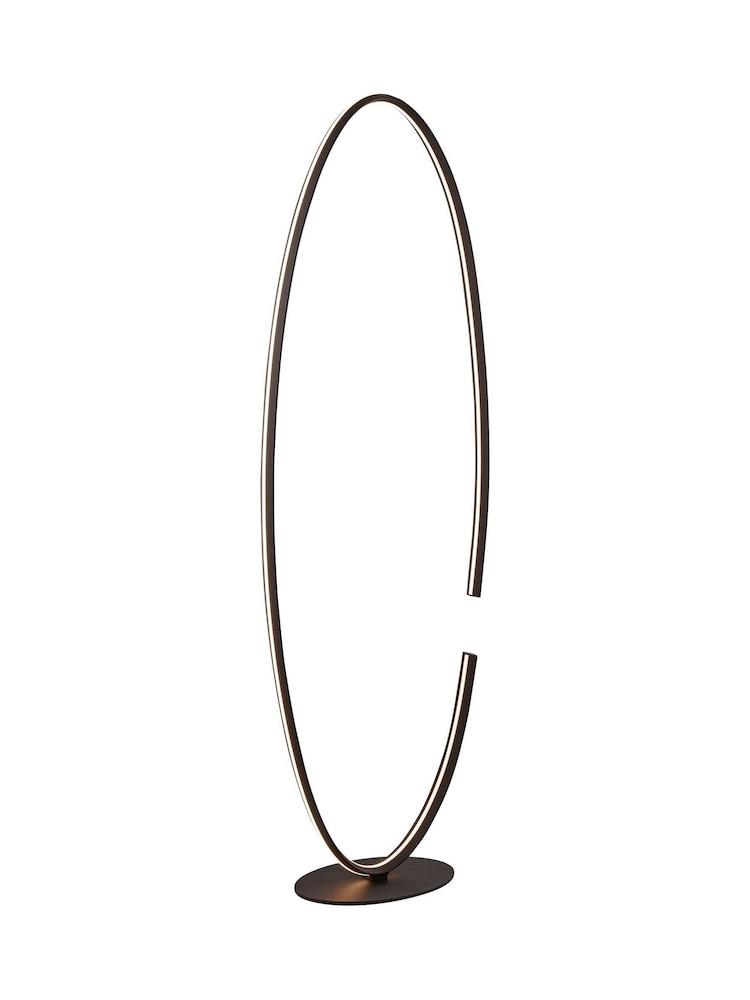 Searchlight Sand Black and White Loopy Dot Led Floor Lamp - Image 2 of 4