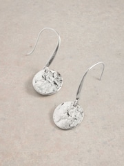 White Stuff Silver Tone Luna Earrings and Necklace Set - Image 3 of 3