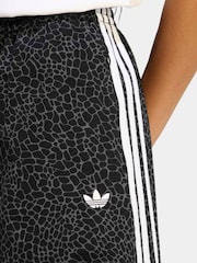 adidas Originals Black Firebird Oversized Aop Denim Jeans - Image 11 of 13