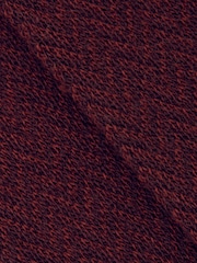 Reiss Bordeaux Otto Cotton-Blend Herringbone Socks - Image 3 of 3