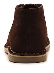 Off The Hook Light Brown Sahara Suede Leather Desert Lace-Up Chukka Boots - Image 5 of 6