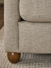 Chunky Weave Mid Natural Clarence Large Highback Chair - Image 5 of 10