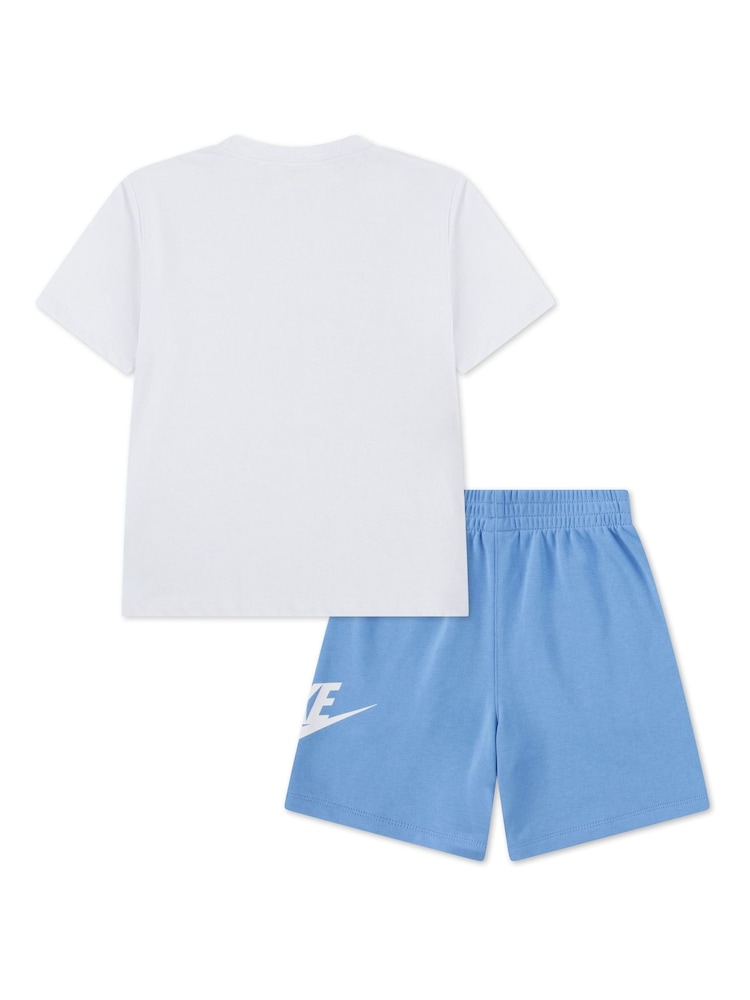 Nike Blue Club T-Shirts & Short Set - Image 2 of 5