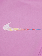 Nike Purple Little Kids Graphic Crew and Joggers Set - Image 6 of 6