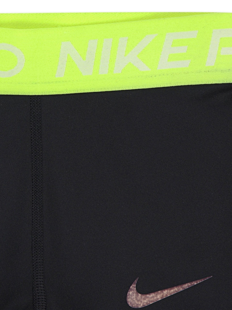 Nike Black Little Kids PRO Leggings - Image 5 of 5