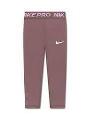 Nike Brown Little Kids PRO Leggings - Image 1 of 4