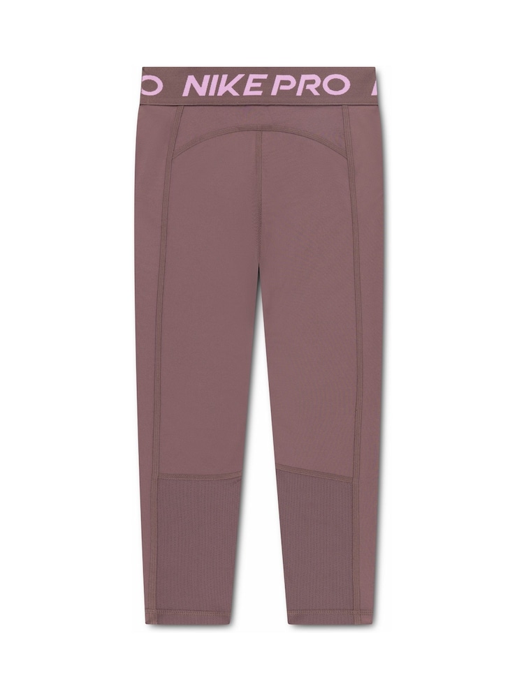 Nike Brown Little Kids PRO Leggings - Image 2 of 4