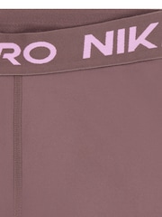 Nike Brown Little Kids PRO Leggings - Image 3 of 4