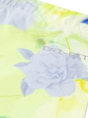 Nike Yellow Little Kids Move With Nature Tshirt and Bike Shorts Set - Image 4 of 4