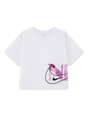 Nike Little Kids Move With Nature Graphic Boxy Fit T-Shirt - Imaginea 1 din 3