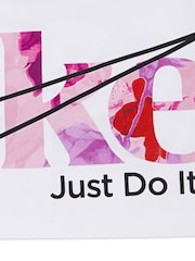 Nike Little Kids Move With Nature Graphic Boxy Fit T-Shirt - Imaginea 3 din 3