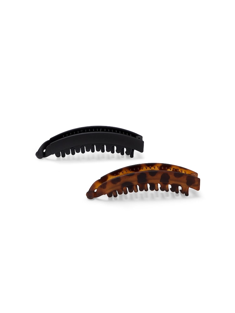 Kitsch Banana Hair Clips Set 2 Piece - Image 2 of 5