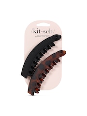 Kitsch Banana Hair Clips Set 2 Piece - Image 3 of 5