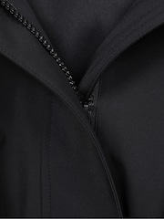 Mountain Warehouse Black Womens Jade Lightweight Long Waterproof Jacket - Image 11 of 11