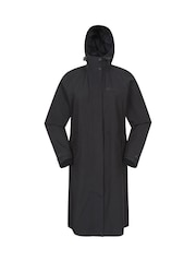 Mountain Warehouse Black Womens Jade Lightweight Long Waterproof Jacket - Image 5 of 11