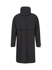 Mountain Warehouse Black Womens Jade Lightweight Long Waterproof Jacket - Image 7 of 11