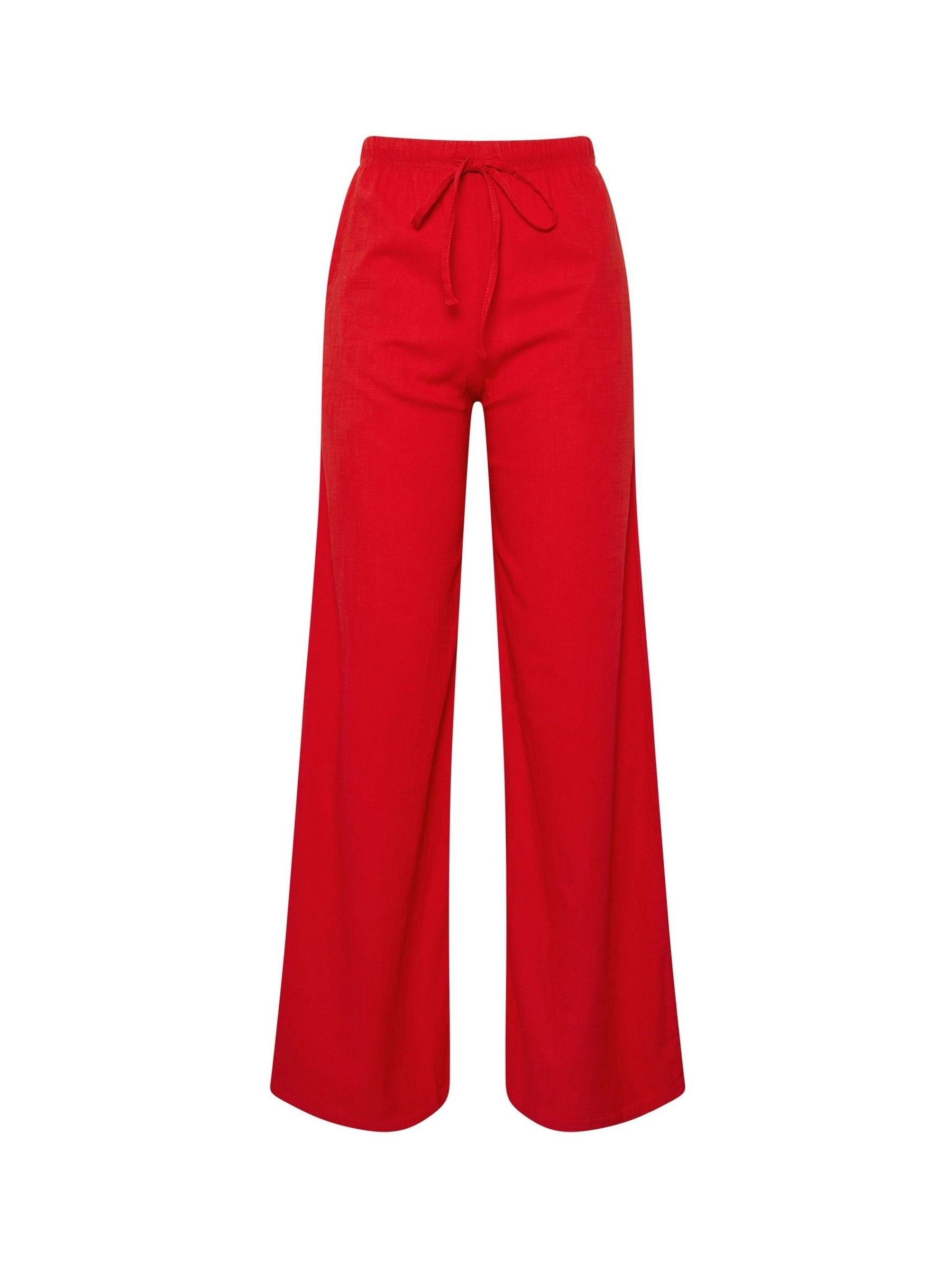 Buy Long Tall Sally Red Wide Leg Trousers from Next USA