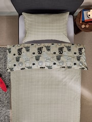 Grey Monsters Duvet Cover and Pillowcase Set - Image 4 of 7