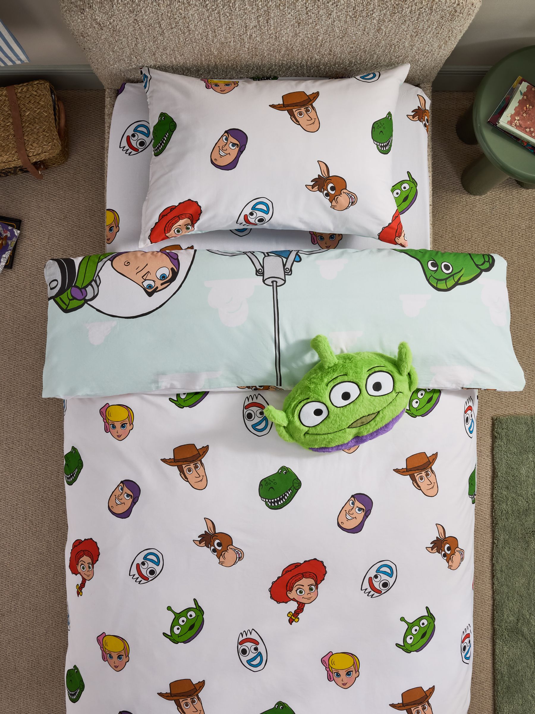 Toy Story 4 シングル デュベセット 掛け布団カバー Buy Blue Toy