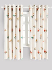 Neutral Diggers Eyelet Blackout Curtains - Image 1 of 3