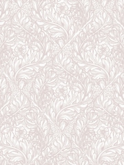 Laurence Llewelyn-Bowen Pink Rambleicious Floral Print A4 Wallpaper Sample - Image 4 of 4