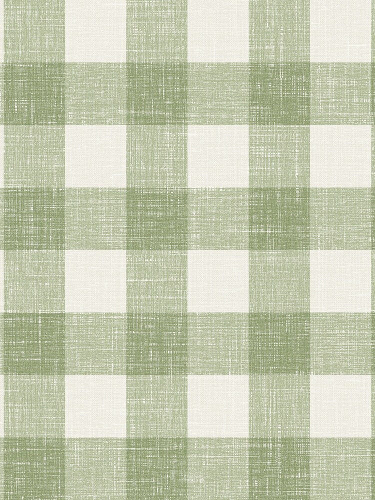 Galerie Green French Country Plaid A4 Wallpaper Sample - Image 2 of 2