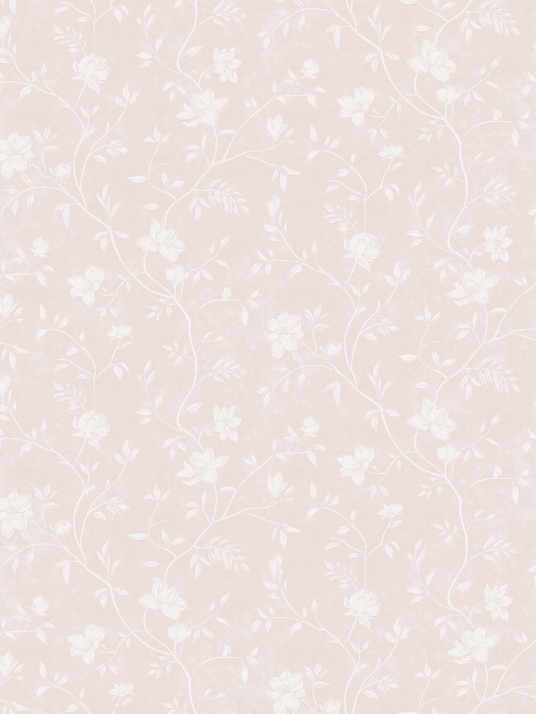 Galerie Pink Spring Blossom Floral Print A4 Wallpaper Sample - Image 2 of 2 Galerie Pink Spring Blossom Floral Print A4 Wallpaper Sample - Image 2 of 2