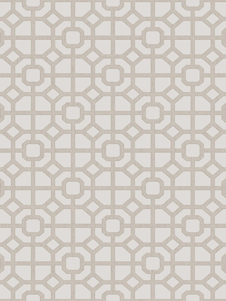 Galerie Bronze Brown Spring Blossom Lattice A4 Wallpaper Sample - Image 2 of 2 Galerie Bronze Brown Spring Blossom Lattice A4 Wallpaper Sample - Image 2 of 2