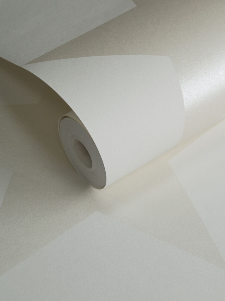 Style Sisters White Double Star A4 Wallpaper Sample - Image 3 of 3 Style Sisters White Double Star A4 Wallpaper Sample - Image 3 of 3