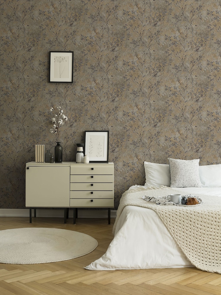 Galerie Purple Welcome Home Tree Leaf A4 Wallpaper Sample - Image 1 of 5 Galerie Purple Welcome Home Tree Leaf A4 Wallpaper Sample - Image 1 of 5