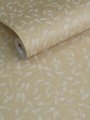 Laurence Llewelyn-Bowen Yellow Tit Willow Tree Leaf A4 Wallpaper Sample - Image 4 of 4